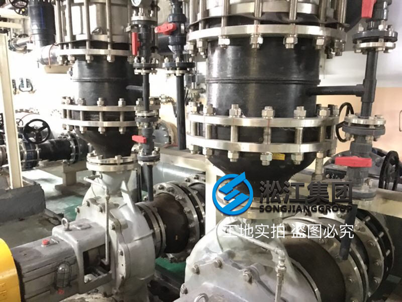 【昆山三星電機(jī)工廠】EPDM同心異徑橡膠防震接頭案例